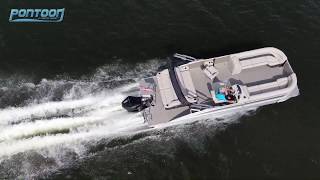 Pontoon amp Deck Boat Tested Barletta C24UC [upl. by Ruenhcs376]