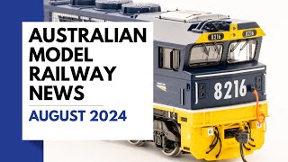 Australian Model Railway News  August 2024 [upl. by Ahsiret]