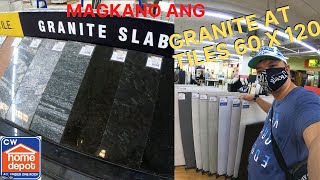 MURANG BILIHAN NG GRANITE AT TILES 60X120 cm [upl. by Brana634]