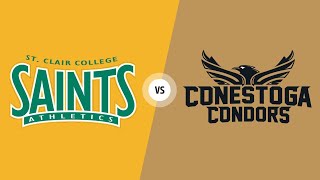 MENS VOLLEYBALL  CONESTOGA COLLEGE  ST CLAIR COLLEGE Jan 27 2024 [upl. by Nay]