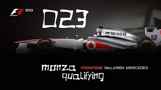 F1 2013  Lets Play Together  Saison 2  023 Round 12  Italien Qualifying HD [upl. by Jeanette]