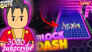 STUMBLE GUYS LIVE PLAY WITH SUBSCRIBERS BLOCK DASH TEAM Ax6 Gaming Is Live stumbleguyslivebloc [upl. by Hedberg]