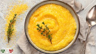 Cook a PERFECT POLENTA in just a few minutes🌾Italian Recipe🌾Make a good impression on your Guests [upl. by Arahsit]