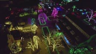 Toledo Zoo Lights Before Christmas ready to light up south Toledo through the 2023 holiday season [upl. by Amyas20]