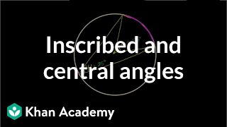 Inscribed angle theorem proof  High School Geometry  High School Math  Khan Academy [upl. by Cates]