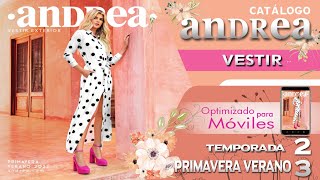 ANDREA VESTIR PRIMAVERA VERANO 2023 🔔📣 CATALOGO DIGITAL [upl. by Herson893]