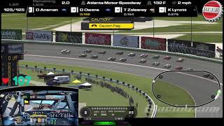 iRacing at Atlanta Motor Speedway in the Friday Night Beer League Cup Series [upl. by Reivax857]