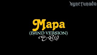 MAPA  SB19  BAND VERSION  KARAOKE  MINUS ONE [upl. by Trip471]