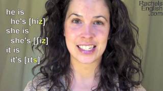 How to Pronounce Contractions American English Pronunciation [upl. by Malsi646]