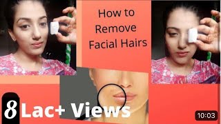 How to remove facial hair with Fitkari Alum  Secret Revealed facialhair [upl. by Wolliw]