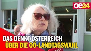 OÖWahl Das denkt Österreich über die Landtagswahl [upl. by Fifine]