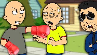 Classic Caillou BEATS UP CaillouGROUNDED [upl. by Dnomde]