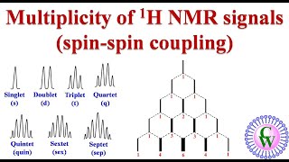 Multiplicity of 1H NMR signals Spinspin coupling [upl. by Salomie]