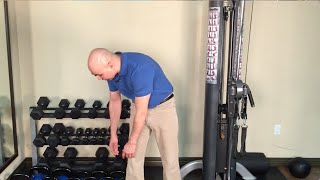 quadratus lumborum stretch  best low back stretch while standing  standing ql stretch [upl. by Hillard]