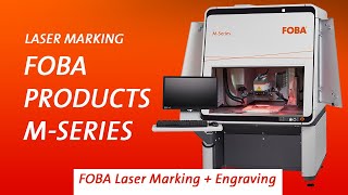 Laser marking machine  FOBA MSeries [upl. by Yuji]