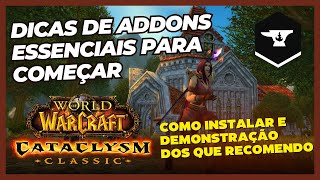 MELHORES ADDONS PARA WOW CLASSIC CATACLYSM [upl. by Ronn]