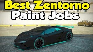 GTA 5 Online  Best quotPegassi Zentornoquot Paint Jobs Touch Up Tuesday [upl. by Aneel]