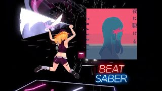 BeatSaber  YOASOBI  Yoru ni Kakeru FullBodyTracking [upl. by Sioled]