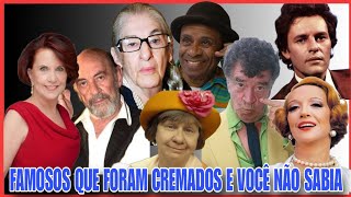 Famosos que foram cremados no Crematório Vila Alpina São Paulo [upl. by Blinny277]