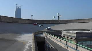 The Italian Job Reunion Tour 2019 Lingotto rooftop test track [upl. by Goulden]