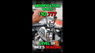 Improve bikes Braking✅ shorts biker bikelover [upl. by Erdda]