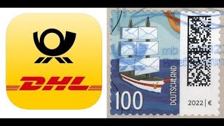 Der DataMatrixCode auf den Briefmarken Ausgaben der Deutschen Post [upl. by Llyrpa]