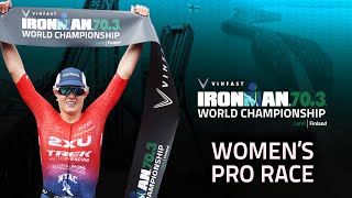 Womens Professional Race Coverage  2023 VinFast IRONMAN 703 World Championship [upl. by Oiled]