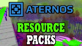 How to Add Resource Packs in Aternos Add Texture Packs 2024 [upl. by Ennyletak]