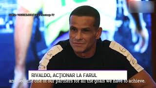 Rivaldo acţionar la Farul  LITORAL TV [upl. by Juna859]