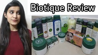 Biotique Products Haul  Review  Affordable Skin amp Hair Care  Shampoo amp Facial Kits [upl. by Audie380]