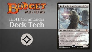 Budget Kozilek the Great Distortion  EDH  Commander COLORLESS [upl. by Feodor]