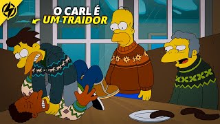 Homer e Amigos São Traídos pelo Carl  Simpsons Recaps⚡️ [upl. by Olli4]