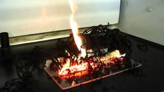 UN 41 Burn Rate Test  Is My Dust Combustible Flammable Explosive or a Fire Hazard [upl. by Tim]