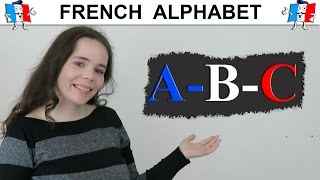 FRENCH ALPHABET PRONUNCIATION  FRENCH ABC  Lalphabet en français [upl. by Ecienahs]