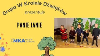 Grupa quotW Krainie Dźwiękówquot Panie Janie [upl. by Dorfman]