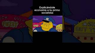 Los Simpson Explicar economía a un socialista [upl. by Imac558]