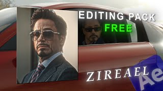 Free Editing Pack For 10000 Subscribers  After Effects  Zireael [upl. by Osicran]