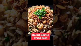 Burnt Garlic Fried Rice  फ्राइड राइस Recipe  Restaurant Style  RukhsLifestyle Shorts [upl. by Marcelline]