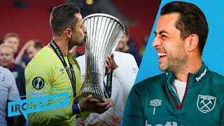 Lukasz Fabianski on his future Arsenal struggles amp his sons love of West Ham  Iron Cast Podcast [upl. by Itagaki]