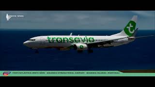 🟢06072024»TRANSAVIA ABORTS LANDING AT MADEIRA AIRPORT🟢 [upl. by Wivinah]