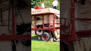 Ransome threshing machine at Rutland county show 2024 farming strawthreshing show [upl. by Nicoline]