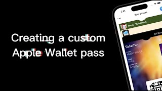 How to create a custom Apple Wallet pass [upl. by Enivid]