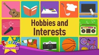 Kids vocabulary  Hobbies and Interests What do you like doing  Learn English for kids [upl. by Iphigeniah]