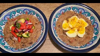 Ful medames Purée de fèves égyptienneEgyptian bean puree Eng sub [upl. by Baoj]