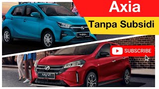 Jangan Beli Axia AV 2023 Baik Beli Myvi AV  Perbandingan Spec [upl. by Jerold]