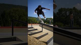 Breaking in the new park with a g to 3flip p448 santacruzskateboards [upl. by Schroder]