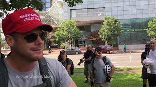 Man Speaks Marines Hymn to ANTIFA [upl. by Gamaliel]