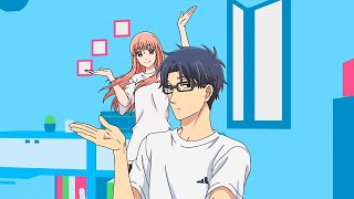 Full Wotakoi  Opening  Cover Español Latino Fiction [upl. by Notsle68]