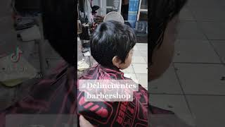 un Pompadour fade 😎barber saltillocoahuila Delincuentesbarbershopelbrooky320 [upl. by Gardia]