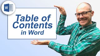 Creating a Table of Contents in Word THAT WORKS [upl. by Karolyn982]